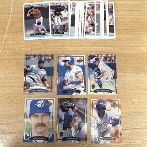 1992 Donruss McDonald's MVP Baseball w/Blue Jays Gold Complete Set (33)
